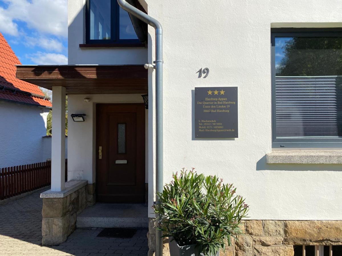 Apartamento Harzburg Appart Unter Den Linden 19 Bad Harzburg Exterior foto